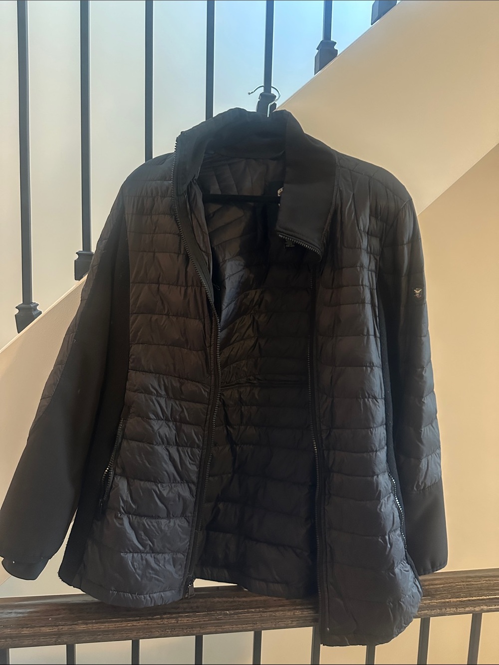 1 Madison Black Quilted Jacket